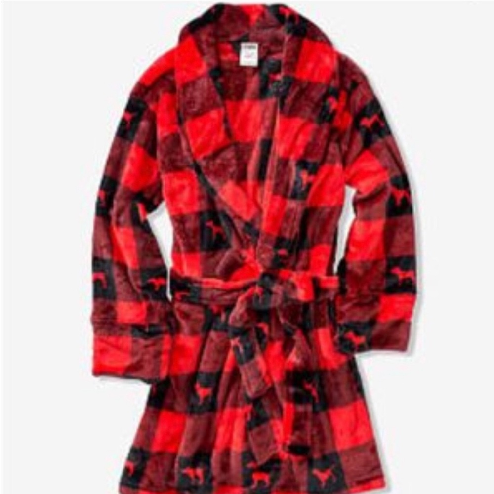Pink Victoria’s Secret Robe